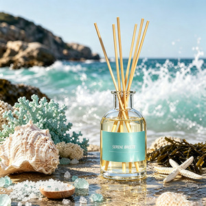Difusor de Aromas Qihuadun Fragrance Serene Breeze, Aroma Natural de Sal Marina y Algas Marinas, Difusor de Aromas para Interiores, Caja de Regalo - Product Image 2