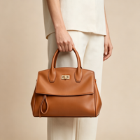 Sac à main en cuir personnalisé pour femme, fabrication OEM ODM, logo personnalisé, sac fourre-tout à poignée supérieure, sac à bandoulière de luxe pour femme, idéal pour le bureau et les affaires