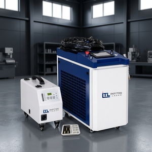 Soldadora Láser de Fibra Refrigerada por Aire de Alta Precisión con Gabinete Cerrado para Procesamiento de Metales - Product Image 2