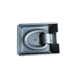 Stainless Steel Horizontal Hook 6000kgs D Type For Construction Cargo Control Accessories - Product Image 3