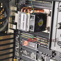 Station de travail de modélisation d'apprentissage IA haute performance H12d-8D Mi50 32GB×4 GPU Serveur d'inférence et d'entraînement IA