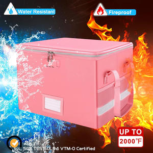 Caja Organizadora de Archivos Ignífuga de PU con Logotipo Personalizado, Certificación UL94, Asa, Portátil, Multicapa, Productos de Archivo Colgantes en Tendencia - Product Image 3