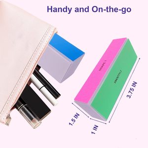 Pulidor de Uñas 4 en 1, Bloque de Pulido de 4 Pasos, Bloque para Dar Brillo a las Uñas - Product Image 3
