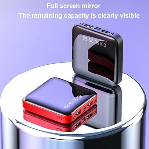 Banque d'alimentation mini 20000mAh Chargeur portable rapide Grande capacité Voyage en plein air Urgence Banque d'alimentation 2USB pour <span class=keywords><strong>iPhone</strong></span> pour Huawei - Product Image 4
