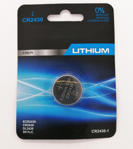 High Quality Non <b>Rechargeable</b> Battery CR2430 3.0V Lithium Button cells <b>For</b> <b>LED</b> Flash <b>Light</b> Remote Controls - Product Image 6