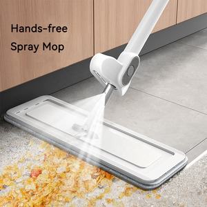 Vadrouille en microfibre humide et sèche sans lavage à la main chiffon de nettoyage réutilisable <span class=keywords><strong>anti</strong></span>-acariens vadrouille antibactérienne pour le nettoyage des sols à la maison - Product Image 2