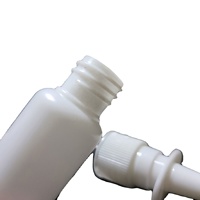 Botella Recargable de Spray Nasal de 10 ml Personalizada para Envasado Médico, Botella de Spray Vacía de Plástico, Botellas de Spray Nasal con Bomba Pulverizadora
