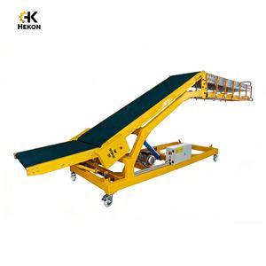 HEKON Ekonomik Bantlı Konveyör Ekipmanları Taşıma Yükleme Konteyner Bantlı Konveyör Teleskopik Konveyör Kamyon Yükleme İçin - Product Image 4