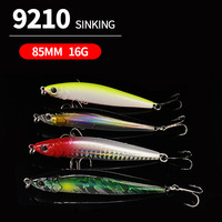 Leurre Pencil Popper 85mm 16g pour lancer longue distance, leurres de mer, crayon coulant pour Redfish Twitchbait Pesca