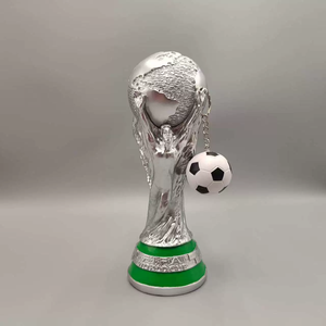 Figurines de mascotte de la Coupe du monde, figurines de stars du football, Messi, Ronaldo, Mbappé, Neymar, modèle d'exposition - Product Image 6