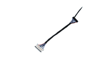 Kabel LVDS kustom kualitas tinggi untuk layar Digital/tampilan komputer, cocok untuk Monitor LED LCD dan kabel Display TV