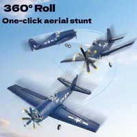Avion de chasse RC CQZNRC F6F Hellcat, avion télécommandé 2.4G, avion à réaction sans balais, modèle en mousse EPP à envergure fixe, jouets pour adultes