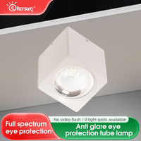 Spot LED encastré anti-éblouissement moderne, étanche IP65, en aluminium, 30W/50W, haute efficacité CRI>90, garantie 3 ans