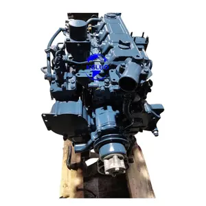 Motor diésel Kubota V3300 motor de 4 cilindros para excavadora