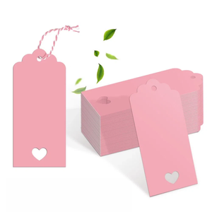 Tùy Chỉnh Chất Lượng Cao Treo Thẻ Và Nhãn Hàng May Mặc Giấy Các Tông In Thương Hiệu Logo Quần Áo Treo Thẻ Đu Thẻ Cho Quần Áo - Product Image 3