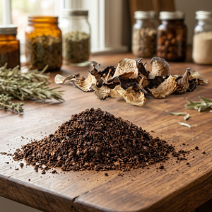 Poudre de truffe noire séchée en tranches, champignons sauvages italiens TARTUFI, Tuber Aestivum Magnatum, additifs alimentaires, restaurant gastronomique - Product Image 2