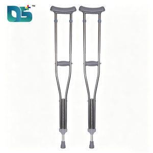 Stampelle Mediche in Acciaio Inossidabile di Qualità da Esportazione, Direttamente dalla Fabbrica, Regolabili Sottobraccio per il Recupero da Infortuni - Product Image 5