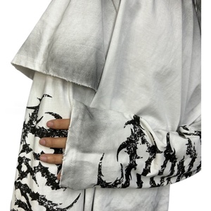 MAKITAPE T-shirt à manches longues surdimensionné personnalisé pour hommes Haut à manches longues - Product Image 3