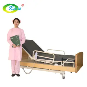 Ahşap tıbbi yaşlı hasta hemşirelik odası hastane mobilyası kliniği dönen Hospit yatak satın