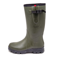 Vente chaude hommes isolation ultraléger anti-dérapant respirant caractéristiques séchage rapide semelle extérieure en caoutchouc botte de chasse