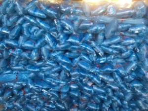 Redes de enmalle multifilamento mono de nailon blanco hechas en China, tipo de nudo doble, 0,20mm de espesor, 100m de longitud, redes de pesca de fábrica - Product Image 5