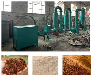 Biomass Pipe Sawdust Rice Husk Dryer Biomass Wood Sawdust Briquette Rotary Drum Dryer Wet Alfalfa Hot Air Flow <b>Small</b> Sawdust Dry - Product Image 2