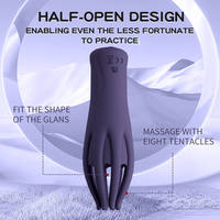 Outils de masturbation électriques, masseur de gland vibrant, dispositif d'entraînement pour retarder l'éjaculation, masturbateurs, jouets sexuels pour adultes pour hommes et femmes