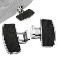 Repose-pieds avant réglables personnalisés pour Can-Am Canyon Redrock XT 2025-2026, grands repose-pieds pour conducteur, motif aile