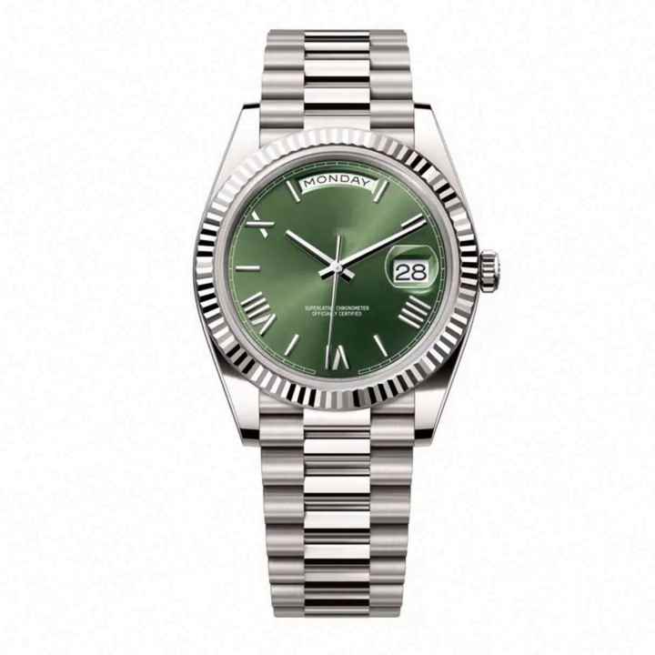 SAPPHIRE Crystal Glass Stainless Steel Fashion Men's Watches