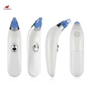 HQ Mixed Proc Discount Electric Battery Powered Four-replaceable Head Deep Facial Cleanser Portable Whitehead Blackhead <b>Remover</b> - Product Image 2