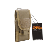Pochette de téléphone portable multifonctionnelle verticale pour l'équitation et la randonnée, type ceinture de rangement tactique pour l'extérieur