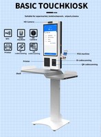 Kiosque de paiement de vente au détail 2026, machine de caisse, caisse enregistreuse sans argent liquide, comptoir avec écran tactile