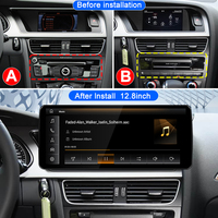 STWEI para Audi A4 B8 A5 2009-2016, Reproductor Multimedia de Video para Auto con Android 15, Pantalla de 12.8 Pulgadas, Carplay Inalámbrico, 4G WIFI, Qualcomm 6115