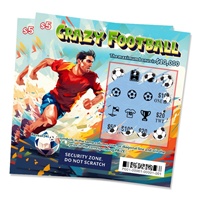 Tarjetas de Raspar para Lotería de Fútbol, Tarjetas de Visita con Impresión Offset en Papel, Tamaño Personalizado y Muestra Gratuita