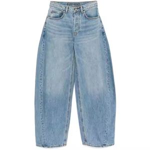 กางเกงยีนส์เอวต่ำทรงหลวมสไตล์วินเทจขายดี รับผลิตตามสั่ง ขายส่ง เสื้อผ้าสตรีทแวร์ทรงโอเวอร์ไซส์ - Product Image 4