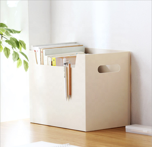 Plastic Home Desktop File Multifunction Folding Desk Storage Organizer Office Book Sorting Box