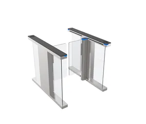 Acrylic Glass Arm Turnstile Speed Gate Entrance And Exit Control System