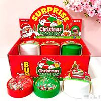 BT Süßes Weihnachts-Maltose-Knödel-Squishy-Spielzeug, ultraweich, langsam rückfedernd, Quetschspielzeug mit Dampfgarer-Box, Stressabbau, Festtagsgeschenk
