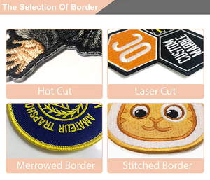 Patch en tissu personnalisé avec logo 3D, style plage estivale, patch brodé coloré personnalisé, à appliquer au fer - Product Image 5