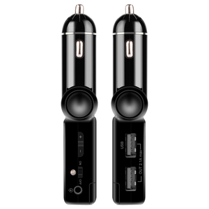 Hot bán cho <span class=keywords><strong>Bluetooth</strong></span> Car Kit kép USB xe sạc điều khiển từ xa không dây FM Transmitter PC Chất liệu <span class=keywords><strong>Stereo</strong></span> sạc - Product Image 1