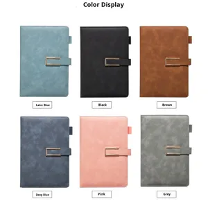 <b>A5</b> Business Notebook Custom Logo <b>Notepad</b> Set Creative Office Magnetic Closure Notebooks & DiariesWholesale - Product Image 4