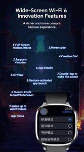 <span class=keywords><strong>Smartwatch</strong></span> S99 <span class=keywords><strong>con</strong></span> Rete 4G, Android 13, Slot per SIM, Navigazione <span class=keywords><strong>GPS</strong></span> AI, Fotocamera Rotante da 5MP, Chiamate Video Bluetooth - Product Image 4