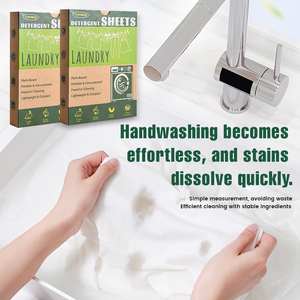 Hypoallergenic Laundry <strong>Detergent</strong> Sheets OEM ODM Packing Laundry <strong>Detergent</strong> Strips - Product Image 4