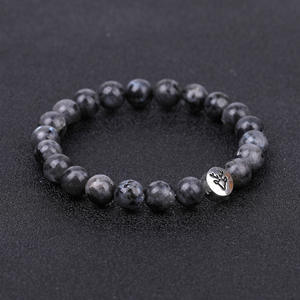 Bracelet en agate rouge rayée naturelle multicolore tendance et à la mode pour hommes et femmes Cadeaux Accessoires du <span class=keywords><strong>Nouvel</strong></span> <span class=keywords><strong>An</strong></span> - Product Image 5