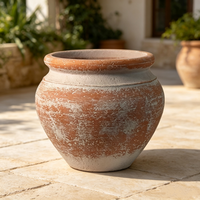 Pots de fleurs vintage minimalistes en plastique, pour utilisation au sol, petites et grandes tailles, écologiques, durables, pour la maison et la pépinière