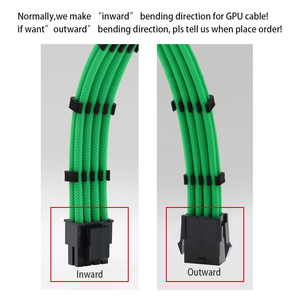 Kit de extensión de cable con funda <span class=keywords><strong>PSU</strong></span> macho a hembra Cable DE DATOS SATA de 18AWG para PC Incluye 1x24 pines 1x4 + 4 pines 30cm de longitud - Product Image 5