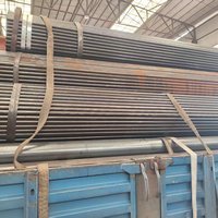Tuyau en acier au carbone noir sans soudure, certifié API, galvanisé, pour la construction, Q195 Q215 Q235b Q355b Sch40 Sch80, 4, 6, 12 pouces