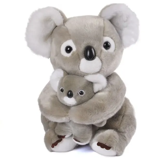 Muñecas de animales de peluche personalizadas, mamá, Koala, bebé, Koala
