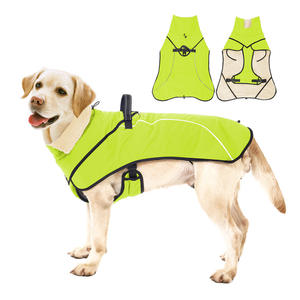 Outono Inverno Windproof Waterproof Nylon <span class=keywords><strong>Pet</strong></span> Traje Roupas Moderno Padrão Sólido Casacos para Cães Grandes Simples Popular para Animais de Estimação - Product Image 2