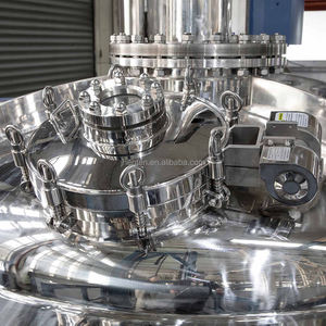 مفاعل كيميائي صحي من الفولاذ المقاوم للصدأ 1000 لتر في الصناعة - Product Image 2